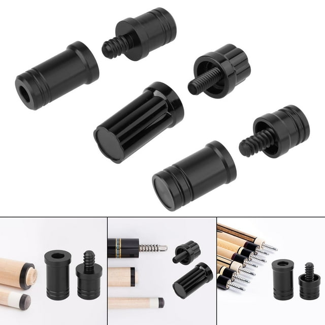 Protectores de juntas para tacos de billar,Juego de accesorios de protectores de juntas para tacos de billar,Reparación de la herramienta del eje y la cabeza del protector Baoblaze Protectores de juntas para tacos de billar