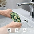 thumbnail image 3 of KLL Avocado Heart Ultra Absorbent & Soft Hand Towels for Bath, Hand, Face, Gym and Spa-27.5x16in, 3 of 8