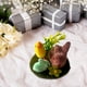 thumbnail image 2 of Conjunto de conejitos y pollitos de Pascua de espuma flocada para decorar el hogar, el jardín, la ventana o como accesorios para fotos., 2 of 6