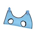 thumbnail image 5 of Portable Cat Grooming Hammock Helper Restraint Bag Bathing Harness Breathable Dog for Nail Trimming Washing Pet Supplies Cleaning Nail Clip , Light Blue, L L, 5 of 9