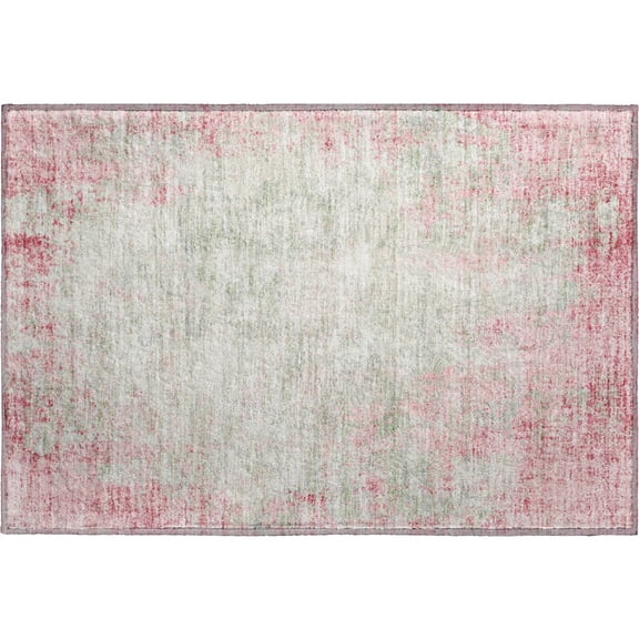 Dalyn Rugs Premium Machine Washable Mayfield AMF940 Pink 1'8" x 2'6" Rug