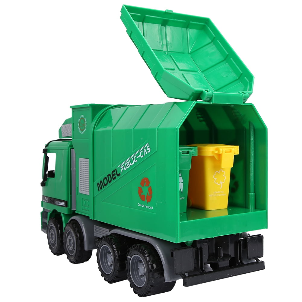 inertia garbage truck