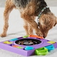 thumbnail image 6 of Brightkins DJ Doggo Puzzle Feeder - Dog Toy Treat Dispenser, Multi-color Jigsaw for Puppy Enrichment & Birthdays, 6 of 8