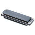 thumbnail image 3 of Yazoeia 10‑Hole Harmonica Blues A Key Harp Wind Musical Instrument Beginner Practice KS‑10BHBlack YQ320-7110, 3 of 13