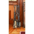 thumbnail image 6 of Minuteman International WR-30 Helix 5 Piece Fireplace Tool Set, Graphite, 6 of 6