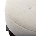 thumbnail image 2 of Miller Ottoman Cream/Morrocco See below, 2 of 3