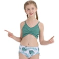 thumbnail image 2 of Ardorlove Girls Swimsuit Bathing Suits Criss Cross Bikini Set Two Piece Kids Teen Girls' Swimwear Bathing Suit 7-16T, 2 of 7