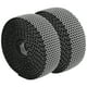 thumbnail image 5 of 1 par de cintas elásticas antideslizantes para manillar de bicicleta (negro y blanco), 5 of 14