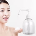 thumbnail image 5 of 4pcs Empty Hand Sanitizer Bottles Refillable Plastic Container Transparent Gel Bottle for Home Office, 5 of 5