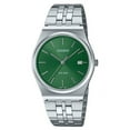 thumbnail image 1 of Casio Standard Analog Stainless Steel Green Dial Quartz MTP-B145D-3AV Unisex Watch, 1 of 3