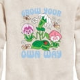 thumbnail image 3 of Alice in Wonderland - Grow Your Own Way - Youth Boys Crew Fleece Sweatshirt, 3 of 5
