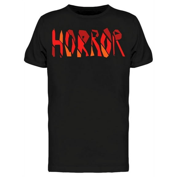 Horror Design T-Shirt Men -Image by Shutterstock, Male Small