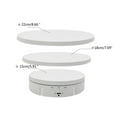thumbnail image 3 of 3 In 1 360 Degree 5V Electric Auto-Rotation Photography Rotating Turntable Display Stand Display ,Excellent Structural Design, 3 of 7