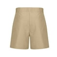 thumbnail image 4 of Caqnni Mens Casual Shorts Stretch Joggers Casual Shorts for Men Drawstring Shorts with Multi Pockets Sports Shorts Jogging Leisure Summer Beach Athletic Shorts (Khaki,S), 4 of 5