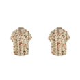 thumbnail image 3 of VONKY Unique Pattern Fahionable Men Hawaiian hirt Made Of Cotton Blend Nice Gift M 2Set, 3 of 6