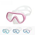 thumbnail image 3 of Gafas de buceo para niños, protección nasal, gafas de natación antivaho impermeables, máscara de buceo, gafas de esnórquel para hombres y mujeres, 3 of 4