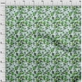 thumbnail image 4 of oneOone Polyester Spandex Green Fabric Floral Sewing Material Print Fabric By The Yard 56 Inch Wide, 4 of 4