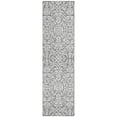 thumbnail image 2 of Addison Rugs Chantille Indoor/Outdoor Traditional Damask Gray Washable Runner Rug, 2'3" x 7'6", 2 of 6