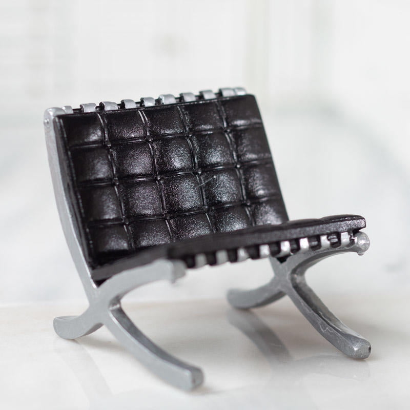Miniature Barcelona Chair Replica for Dollhouses Nigeria Ubuy