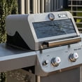 thumbnail image 5 of Monument Grills Mesa 2-Burner Propane Gas Grill, Foldable Sides, Swivel Casters, Stainless Steel, LED Controls, 5 of 20