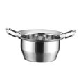 thumbnail image 3 of Lipstore Stainless Steel Mini Hot Pot Oden Pot Multifunctional with Double Handles Cooker 14cm, 3 of 8