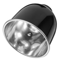 ETHZZLE Adjustable Black Heat Lamp Stand with Safety Cover for Reptile Tanks, Turtle Basking, and Snake Enclosures