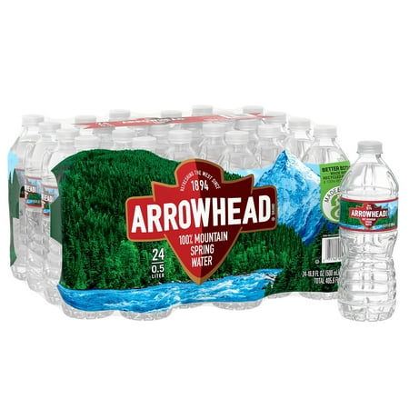 Arrowhead Mountain Spring Water, 16.9 oz, Single Plastic Bottle
