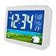 thumbnail image 3 of Radio reloj despertador LCD con pantalla a color, termómetro y calendario. Pradera, 3 of 9