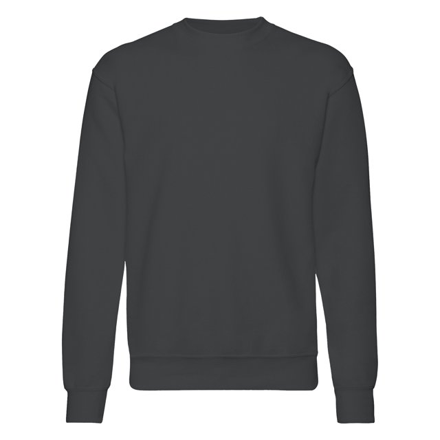 Fruit Of The Loom - Sudadera básica con Tejido Belcoro® (Grafito Claro)