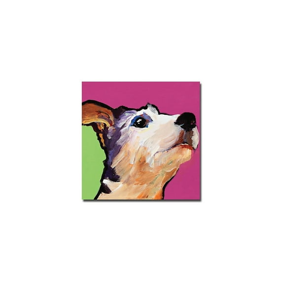 Trademark Art "Ollie" Canvas Wall Art by Pat Saunders-White