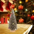 thumbnail image 3 of KOYPTL 4 Pcs Mini Christmas Tree Christmas Artificial Bottle Brush Trees with Wooden Base,Christmas Table Decorations for Xmas Holiday Tabletop Home Decor,Xmas Decorations Indoor, 3 of 8