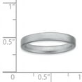 thumbnail image 5 of Sterling Silver Rhodium Satin Ring, 5 of 5