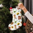 thumbnail image 5 of Fuzoiu Rustic Western Charm Print 18 inches Christmas Stockings, Personalized Christmas Stockings,for Family Decorations Hanging Ornament for Xmas Holiday Party, 5 of 7