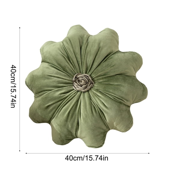 Floral Accent Throw Pillow, Soft Blossom Shaped Cushion, Decorative Home Accent for Sofa Bedroom Living Room YYUZH