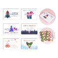 thumbnail image 1 of 24PCS Merry Christmas Greeting Cards with Stickers Set 6 Assorted Designs Happy New Year Greeting Cards for Holiday Thanksgiving Festivals Birthday Gift, 1 of 7
