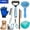 Blue, variant on DXIMRX 7 Pcs Cat Dog Brush Grooming Kits, Best Combo Brush for Dogs Cats