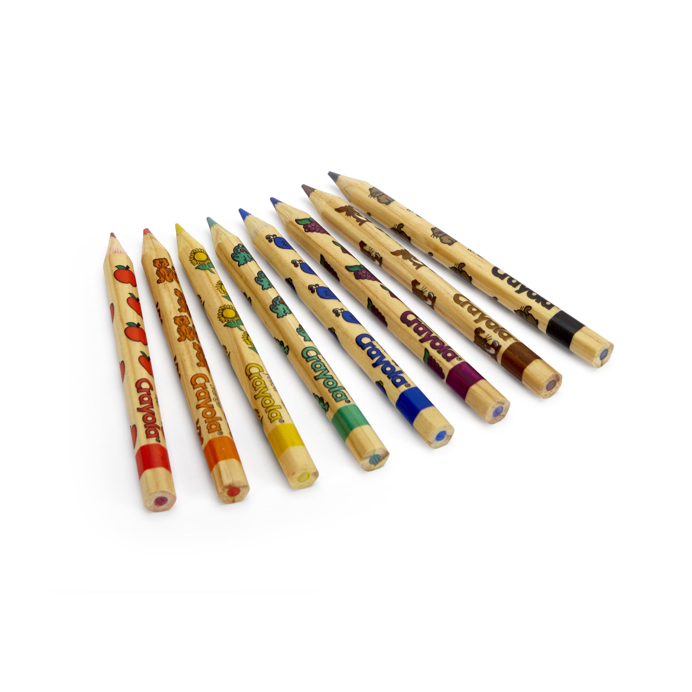 Crayola Write Start Extra Thick Colored Pencils, 8 Ct, Kindergarten School Supplies, Arts and Crafts for Kids, Gifts, Ages 3, 4, 5, 6