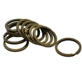 thumbnail image 4 of jifeng Various Split Key Rings Keys Charms Clasp flat round circle clip 6 6, 4 of 7