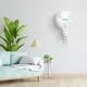 thumbnail image 4 of Paquete de 2 ventiladores de pared oscilantes Hurricane de 16 pulgadas, color blanco, 4 of 8
