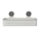 thumbnail image 2 of Plástico Decorativo Del Organizador de Estante Del Almacenamiento de La Suspensión de de Gris Soledad Estante de almacenamiento en la pared, 2 of 7