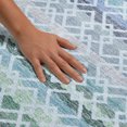 thumbnail image 3 of Addison Rugs Mayfield Premium Machine Washable Transitional Stripes Sky Runner Rug, 2'3" x 7'6", 3 of 8