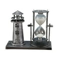 thumbnail image 3 of Exquisite Hourglass Sand Glass Accessories Statue Decor Crafts Resin Vintage Style Sand Timer for Tabletop Cabinet Centerpieces Gift Bedroom, 3 of 8