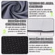 thumbnail image 3 of Cojín Memoria Foam para Ciatica Lumbar - Cojín Coxis Oficina, Antideslizante, Ergonomico Silla, Tejido Transpirable, Funda Elástica Con Cremallera, Favorece la Circulación, 45*13*36 CM (Azul Marino), 3 of 8