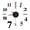 Black, variant on Joernso Modern DIY Wall Clock 3D Sticker Arabic Numeral English Letter Marker Home Decor