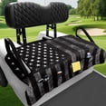 thumbnail image 3 of Uorisanigo Camouflage Golf Cart Seat Covers Suitable for EZGO, Club Car & More 2-Seat Carts, American Flag Towel Material for Ultimate Comfort & Protection, 52.36 x 32.28 Inch, 3 of 7
