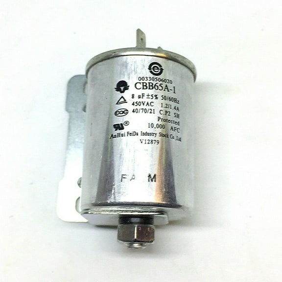 FISHER AND PAYKEL H00330506020B CAPACITOR 8UF 30UH - GENUINE OEM PART