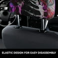thumbnail image 6 of Headrest Covers for Cars Accessories Interior for Women Men 2Pcs - Artistic Skull Head Rest Cover for Car Decorations, Car Headrest Cover for Car Decor Interior, 6 of 8