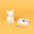 thumbnail image 3 of Hello Hobby Paintable French Bulldog Figure, White Ceramic 6" to Paint, Craft Base, 3 of 8