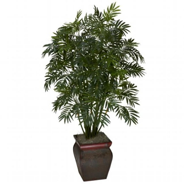 Mini Palmier en Bambou avec Vase Décoratif
