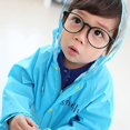 thumbnail image 2 of Cartoon Waterproof Children's Raincoat Blue XL, 2 of 4